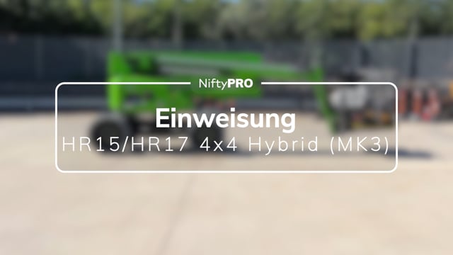 Einweisung für HR15/HR17 4x4 Hybrid (MK3)