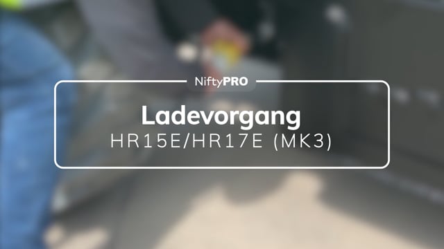 Anleitung zum Ladevorgang der HR15E/HR17E (MK3)