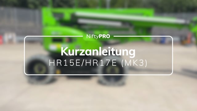 Kurzanleitung für HR15E/HR17E (MK3)
