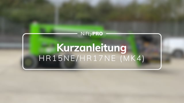 Kurzanleitung für HR15NE/HR17NE (MK4)