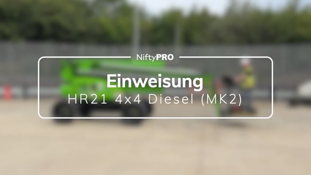 Einweisung für HR21 4x4 Diesel (MK2)