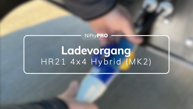 Anleitung zum Ladevorgang der HR21 4x4 Hybrid (MK2)