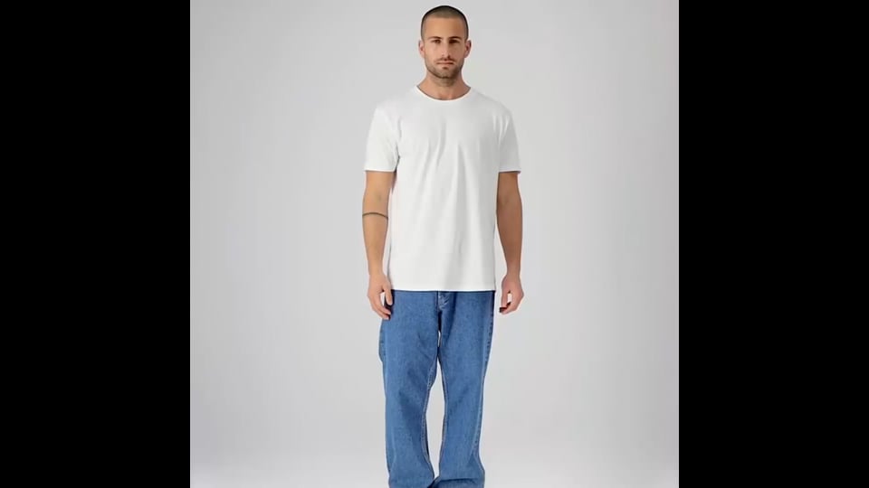 TEE-SHIRT PERSONNALISÉ MIXTE BLANC STANLEY/STELLA® 'ROCKER'