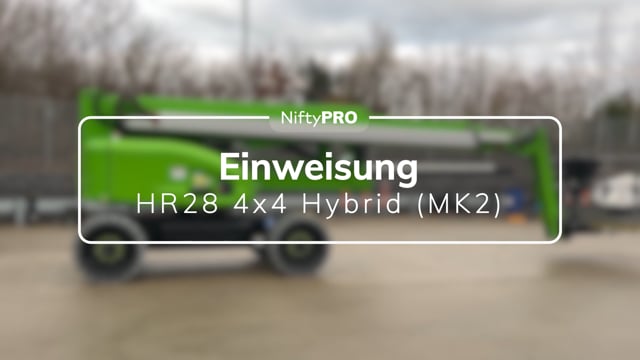 Einweisung für HR28 4x4 Hybrid (MK2)