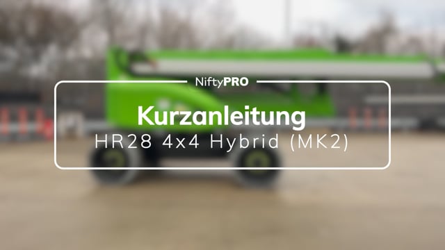 Kurzanleitung für HR28 4x4 Hybrid (MK2)