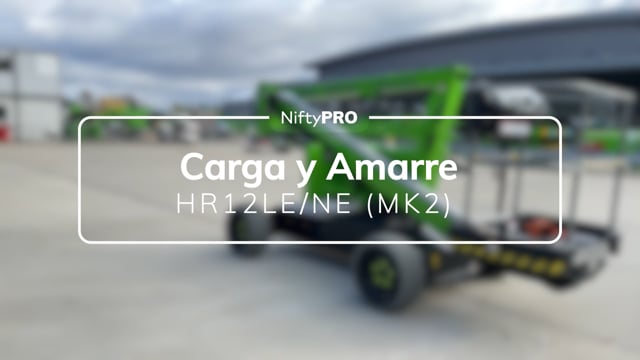 Guía de carga y amarre de la HR12LE/NE (MK2)