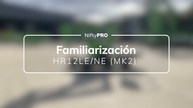 Guía de familiarización de la HR12LE/NE (MK2)