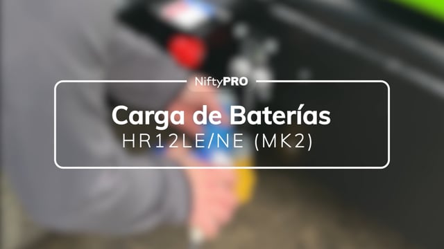 Guía de carga de baterías de la HR12LE/NE (MK2)