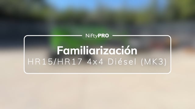 Guía de familiarización de la HR15/HR17 4x4 Diésel (MK3)