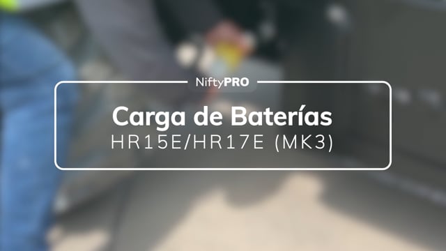 Guía de carga de baterías de la HR15E/HR17E (MK3)