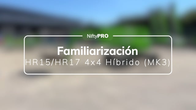 Guía de familiarización de la HR15/HR17 4x4 Híbrido (MK3)