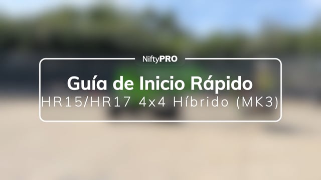 Guía de inicio rápido de la HR15/HR17 4x4 Híbrido (MK3)