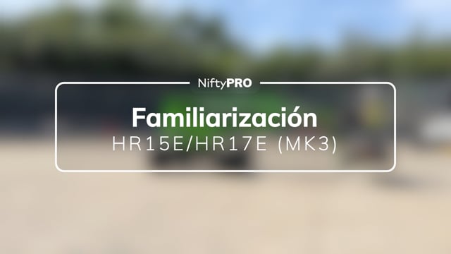Guía de familiarización de la HR15E/HR17E (MK3)