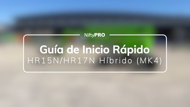 Guía de inicio rápido de la HR15N/HR17N Híbrido (MK4)