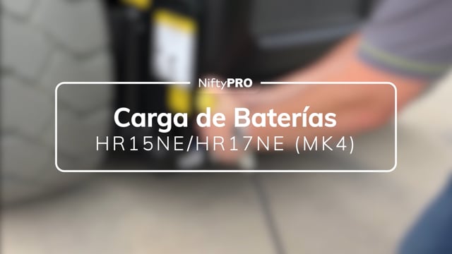 Guía de carga de baterías de la HR15NE/HR17NE (MK4)