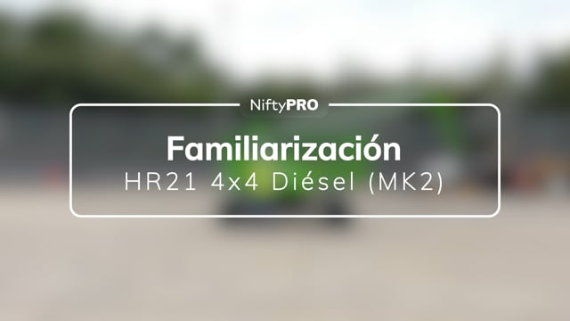 Guía de familiarización de la HR21 4x4 Diésel (MK2)