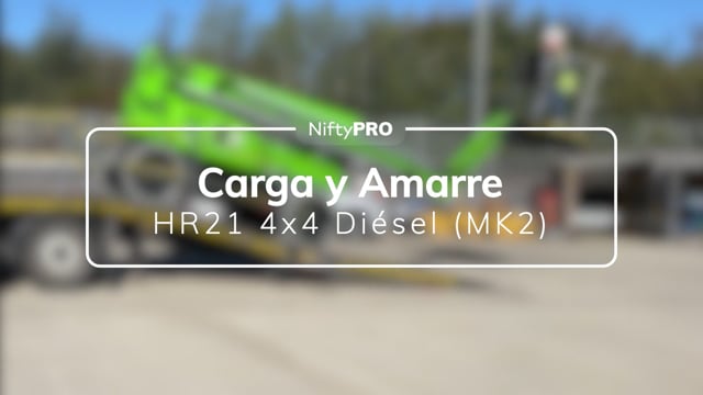 Guía de carga y amarre de la HR21 4x4 Diésel (MK2)