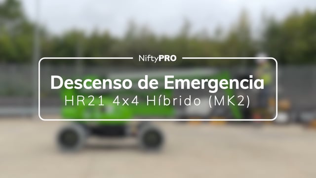 Guía de descenso de emergencia de la HR21 4x4 Híbrido (MK2)