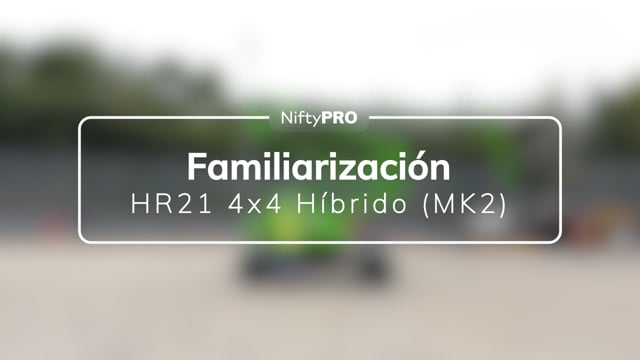 Guía de familiarización de la HR21 4x4 Híbrido (MK2)