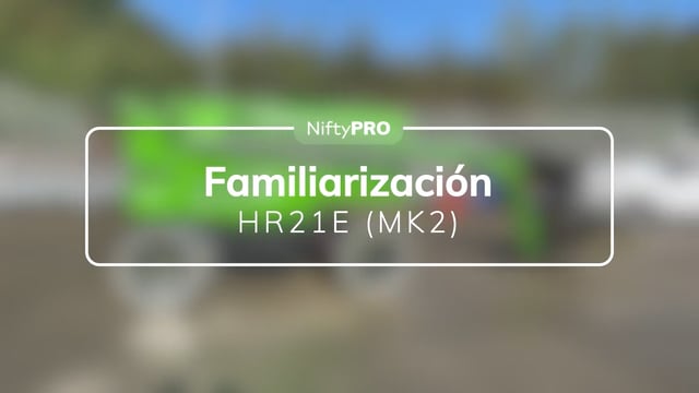 Guía de familiarización de la HR21E (MK2)