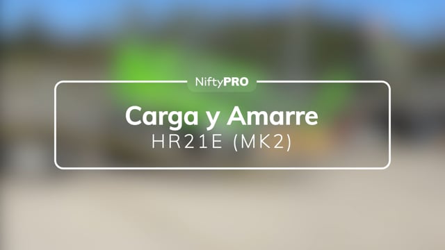 Guía de carga y amarre de la HR21E (MK2)
