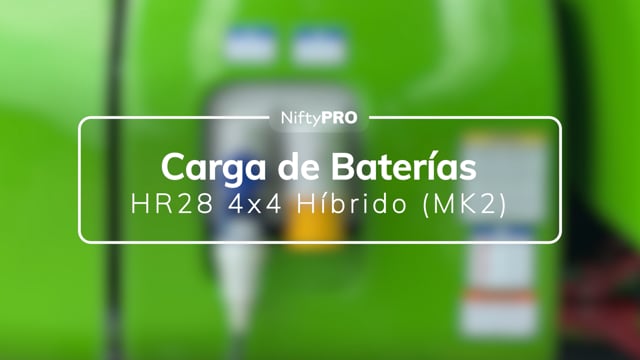 Guía de carga de baterías de la HR28 4x4 Híbrido (MK2)