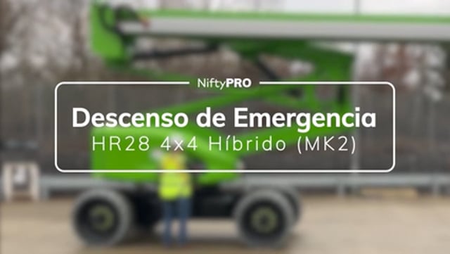 Guía de descenso de emergencia de la HR28 4x4 Híbrido (MK2)