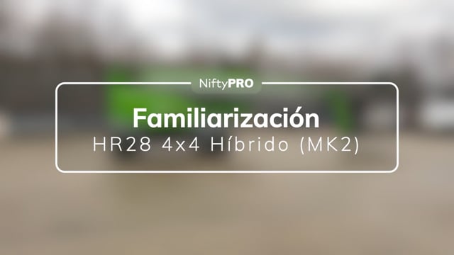 Guía de familiarización de la HR28 4x4 Híbrido (MK2)