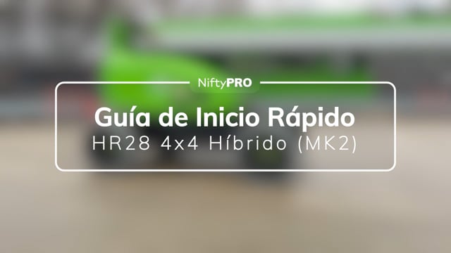 Guía de inicio rápido de la HR28 4x4 Híbrido (MK2)