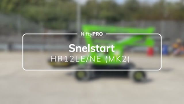 Snelstartgids voor de HR12LE/NE (MK2)