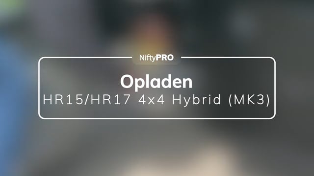 Oplaadgids voor de HR15/HR17 4x4 Hybrid (MK3)