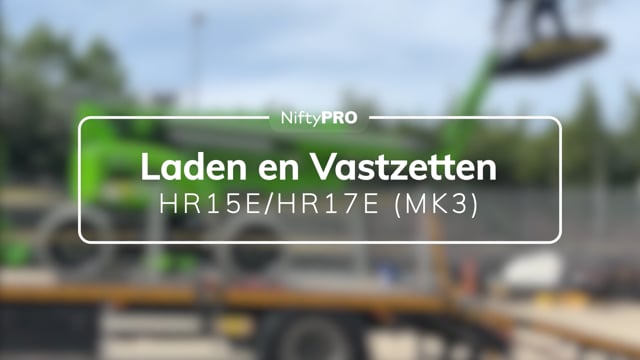 Gids voor laden en vastzetten van de HR15E/HR17E (MK3)