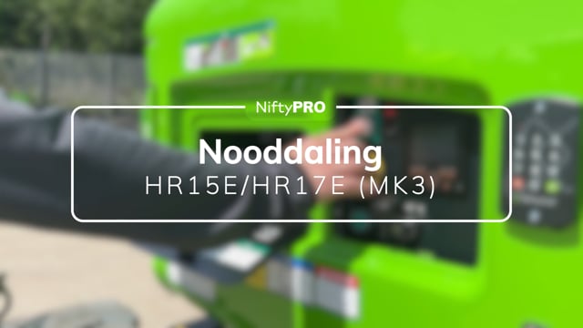 Nooddalinggids voor de HR15E/HR17E (MK3)