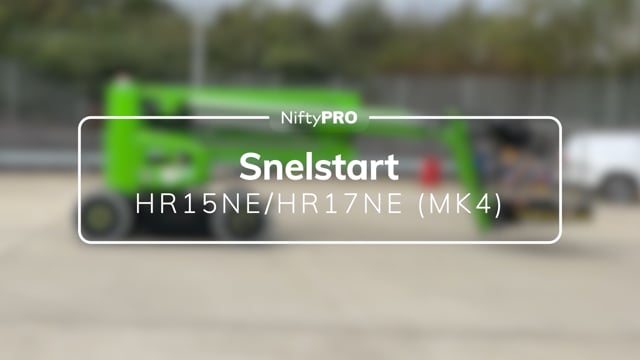Snelstartgids voor de HR15NE/HR17NE (MK4)