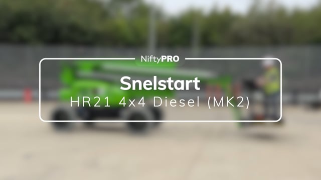 Snelstartgids voor de HR21 4x4 Diesel (MK2)