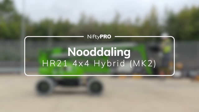 Nooddalinggids voor de HR21 4x4 Hybrid (MK2)