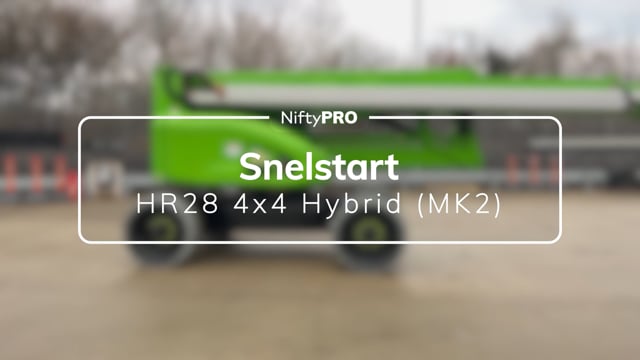 Snelstartgids voor de HR28 4x4 Hybrid (MK2)