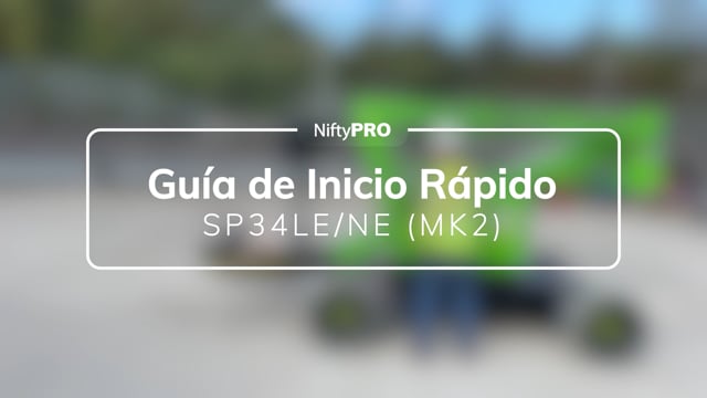 Guía de inicio rápido de la SP34LE/NE (MK2)