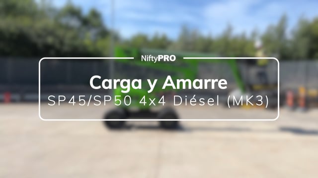 Guía de carga y amarre de la SP45/SP50 4x4 Diésel (MK3)