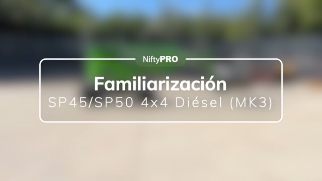 Guía de familiarización de la SP45/SP50 4x4 Diésel (MK3)