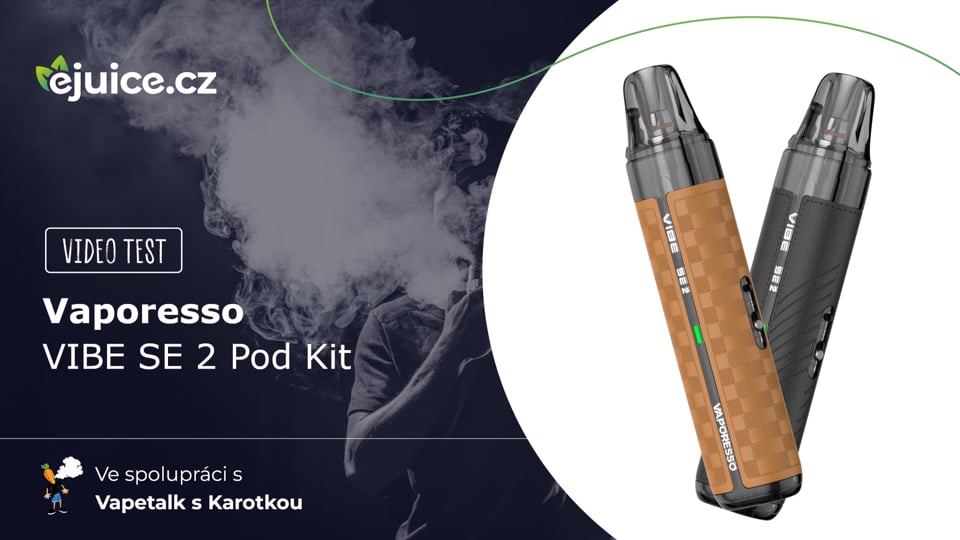 Vaporesso VIBE SE 2 Pod Kit - video test (CZ)