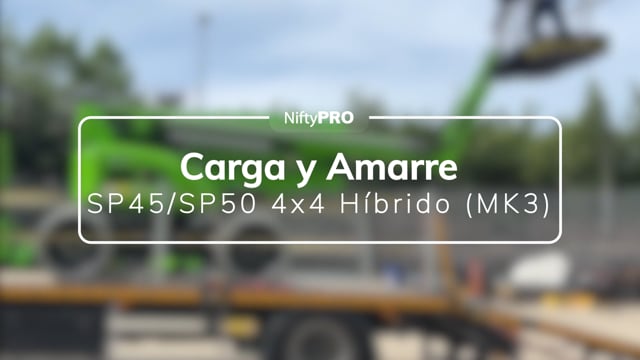 Guía de carga y amarre de la SP45/SP50 4x4 Híbrido (MK3)