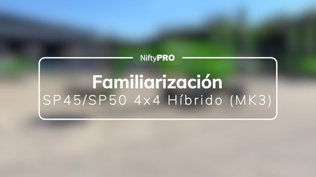 Guía de familiarización de la SP45/SP50 4x4 Híbrido (MK3)