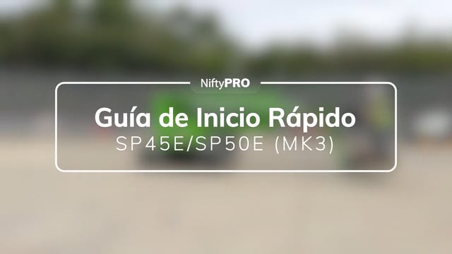 Guía de inicio rápido de la SP45E/SP50E (MK3)