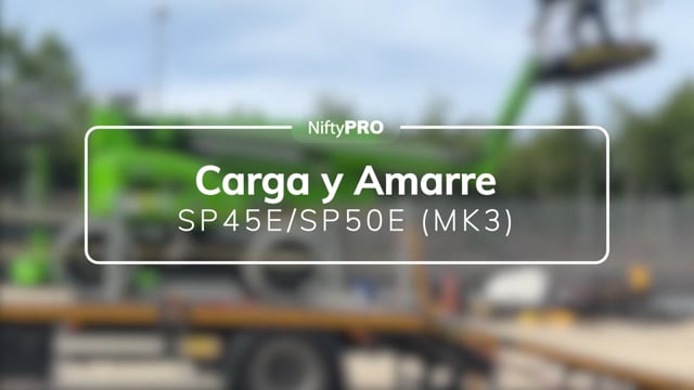 Guía de carga y amarre de la SP45E/SP50E (MK3)