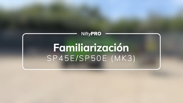Guía de familiarización de la SP45E/SP50E (MK3)