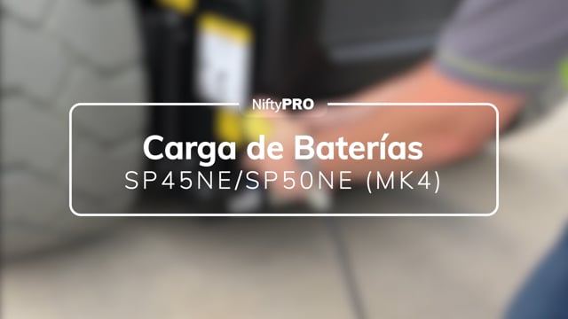 Guía de carga de baterías de la SP45NE/SP50NE (MK4)