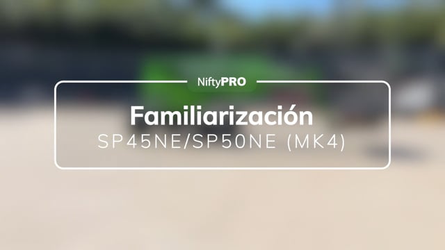 Guía de familiarización de la SP45NE/SP50NE (MK4)