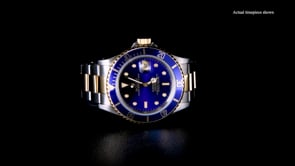 Pre-Owned Rolex Submariner Mens 40mm Automatic Stainless Steel and 18kt Yellow Gold Watch