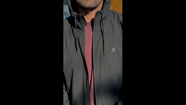 CORTA VENTO THE TIMELESS WIND BREAKER -PRETO 